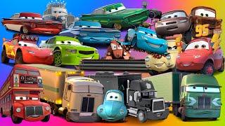 Looking For Disney Pixar Cars Lightning Mcqueen, rip clutchgoneski, Hudson Hornet, The King