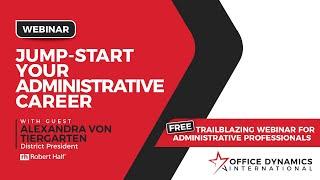 Jump Start Your Administrative Career