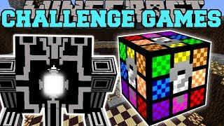 Minecraft: ROBO GUNNER CHALLENGE GAMES - Lucky Block Mod - Modded Mini-Game