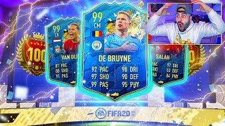 OMG!! MY BEST TOP 100 REWARDS EVER! 11 PL TOTS PACK FIFA 20 Ultimate Team
