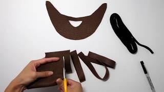 How-To: DIY Beard for Kids Costumes (No Sewing Required!)