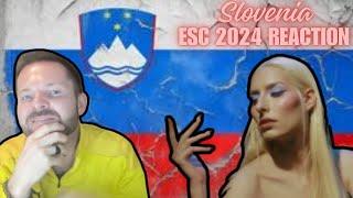  SLOVENIA EUROVISION 2024 REACTION  | RAIVEN VERONIKA REACTION | EUROVISION SONG CONTEST 2024