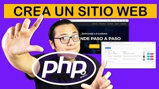 Crear un sitio web con php y mysql