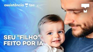 Como criar fotos com seu "filho futuro" usando o Remini AI – #AssistênciaTec 075