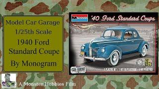 Model Car Garage - The Monogram 1940 Ford Standard Coupe