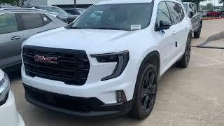New 2024 GMC Acadia delivery review