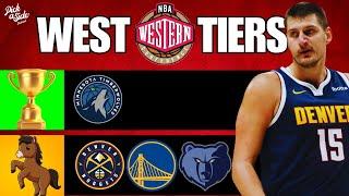 We Ranked the Western Conference into Tiers