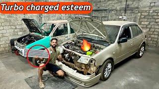 Turbo charged Esteem 2007 | Project car building for Track purpose only