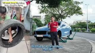 Vỏ xe chống đinh cho Porsche - Khanh Trương