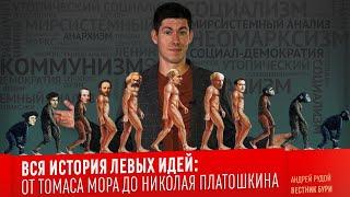 ВСЯ ИСТОРИЯ ЛЕВЫХ ИДЕЙ: от Томаса Мора до Николая Платошкина