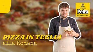 PIZZA ROMANA IN TEGLIA croccante: tutti i segreti | Farina Petra