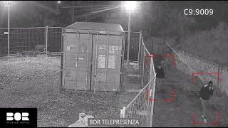 CATANZARO: ladri allontanati in piena notte da un'azienda dai Guardiani Virtuali BOR!