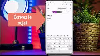 comment ENVOYER UN EMAIL avec Gmail sur telephone