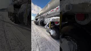 Arctic Rollagon hauling 10,000 gallons of fuel safely #alaska #alaskalife over tundra