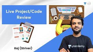 Live Project/Code Review | Saturdays with Striver | CodeBeyond