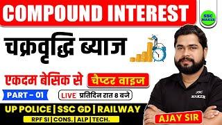 Compound Interest (चक्रवृद्धि ब्याज) | Maths Short Trick in hindi For UPP, SSC, Railway by Ajay Sir