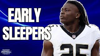 2024 Fantasy Football Early SLEEPERS Revealed by Jake Ciely | Fantasy Football Today Crew Reacts