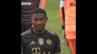 David Alaba's final game with bayern and farewell 