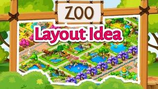 Zoo Layout Idea || Zoo Decoration Idea || Any Level can Try ||