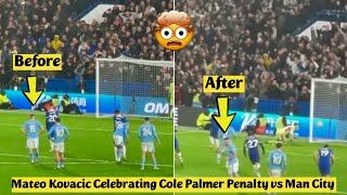  Mateo Kovacic Celebrating Cole Palmer's Penalty vs Manchester City