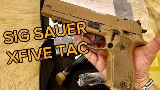 SIG SAUER XFIVE TAC FDE #gun #glock #pubg #pubgm #pubgindia #pistol #shotgun #johnwick #ar15 #edc