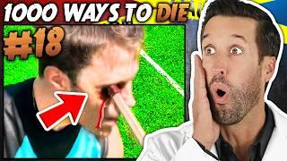 ER Doctor REACTS to 1000 Ways to Die DUMBEST Injuries #18