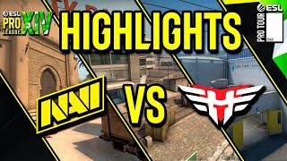 Not sweaty at all! - Na'Vi vs Heroic - ESL Pro League Season 14 Official Highlights - 2nd Semi-final