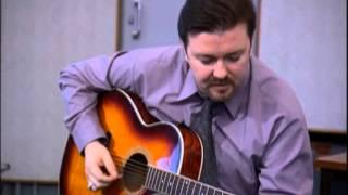 David Brent on Guitar - Free Love Freeway - The Office - BBC