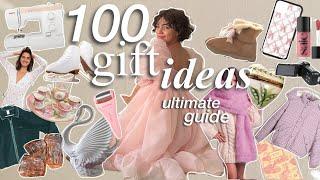 100 GIFT IDEAS (that are actually cool) the ULTIMATE holiday gift guide & wishlist