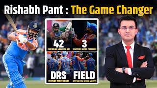 IND vs PAK: Rishabh Pant was the Game Changer ? पहले Bat से रन फिर DRS से मैच पलटा ?