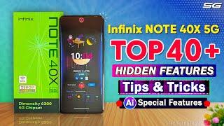 Infinix NOTE 40X 5g Tips and Tricks | TOP 40+ Hidden Features Settings | Infinix Note 40X Features