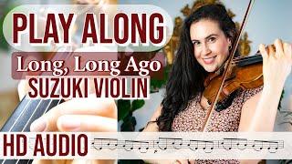 Long Long Ago | Suzuki Geigenschule 2 - Play Along