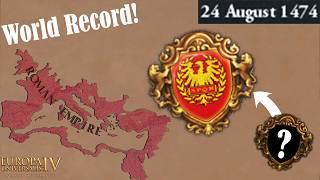 This is how I Restored the Roman Empire in just 29 Years!  [WR - 1.37.4]   SPQR  #eu4