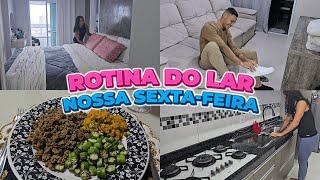 ROTINA DONA DE CASA | CUIDANDO DO LAR, ALMOÇO, COMPRA DO MARIDO ️