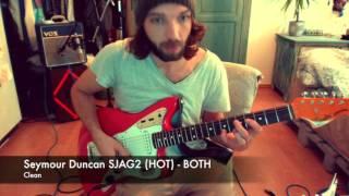 Fender Vintage 65' Pickups (Stock) vs. Seymour Duncan SJAG2 (Hot)