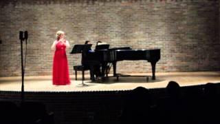 Victoria "Tori" Lupinek Senior Recital-- Widor Suite for Flute and Piano mvt. III Romance