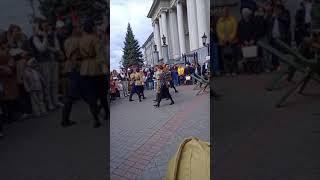 9 мая на улицах Казани. Песни и танцы военных лет. Память о наших прабабушках  прадедушках  #казань