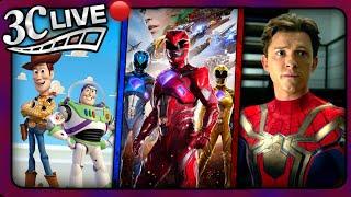 3C Live - Spider-Man 4 Issues, Power Rangers Reboot, Toy Story 5 Update