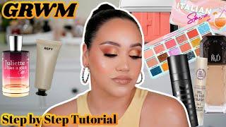 GRWM: SUNSET EYES USING TOO FACED ITALIAN SPRITZ EYESHADOW PALETTE | DETAILED MAKEUP TUTORIAL ️