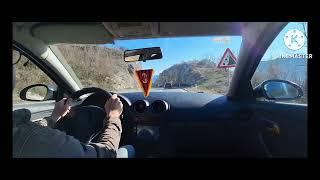 POV drivin car #21 - from Cetinje to Podgorica - part I - Montenegro roads