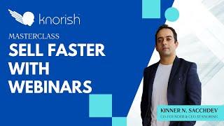 How to sell courses, products, services and coaching programs faster with webinars!