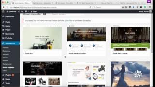 How to Import Demo Content for ThemeGrill Premium Themes