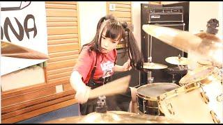 【 JUNNA 】Through The Fire And Flames / DragonForce - Drum Cover