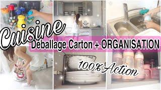 NOUVELLE ORGANISATION CUISINE 100%ACTION // ASTUCES RANGEMENT ET ORGANISATION À PETITS PRIX 