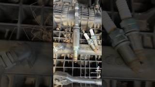 Wow!! check out this quick Spark plug replacement #fyp #viralvideo #mechanic