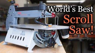 Unboxing The Best Scroll Saw On The Market! Axminster Professional Scroll Saw!