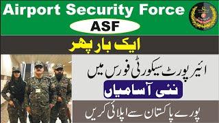 Airport Security Force ASF Jobs 2021