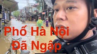 Cập Nhật lũ sông Hồng dâng cao nguy cơ tràn đê hà nội