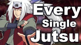 Every Jutsu Jiraiya Can Do