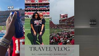 TRAVEL WITH ME VLOG | WASHINGTON, D.C + LOUISVILLE, KY + NASHVILLE, TN